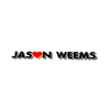 Jason Weems Heart Sticker