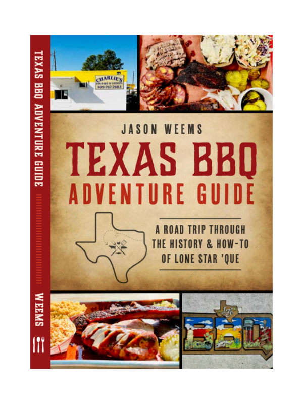 **15 % OFF PRE ORDER - LOCAL PICK UP** - Texas BBQ Adventure Guide - Signed Copy