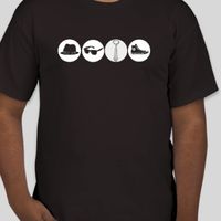 Black T-Shirt - 4 Circles