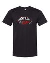 "Fight Like a Girl" Super Soft Black T Shirt