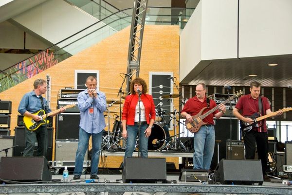 See? Told ya. That's the Weasels performing at the Rock & Roll Hall of Fame, competing in the finals of the Fortune Magazine Battle of the Corporate Bands.  #thanksDen!