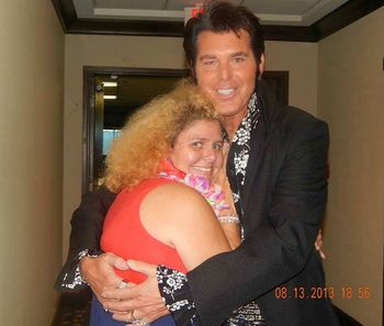 With Elisha at the Clarion for Elvis week 2013
