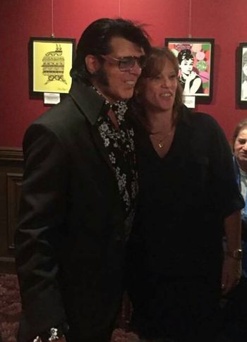 With Kelly after the show at the Strand Theater jan14th 2016
