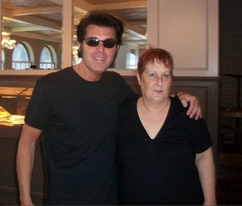 Me and Judy at the Cedar Hotel for Elvis week 2011
