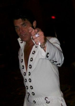 Backstage at IMAGES OF THE KING competition in Memphis 2011

