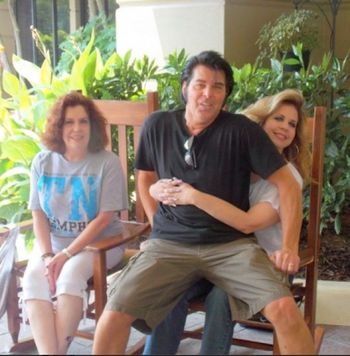 Me with Nereida and Joann outside the Embassy Suites in Nashville Aug 2012. Just having some fun
