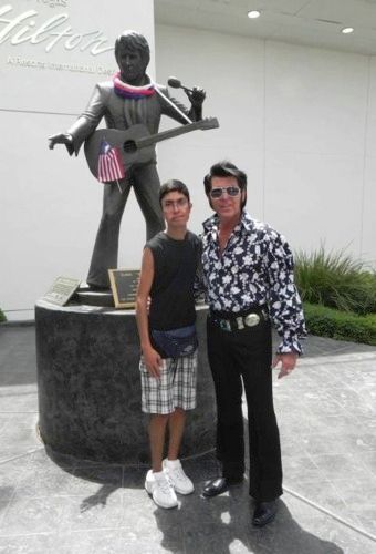 Me and Melvin outside the HIlton in Las Vegas july 2011
