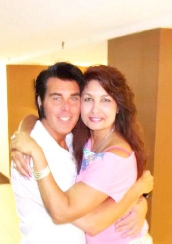 Me and my friend Aysha in Memphis for Elvis week 2012
