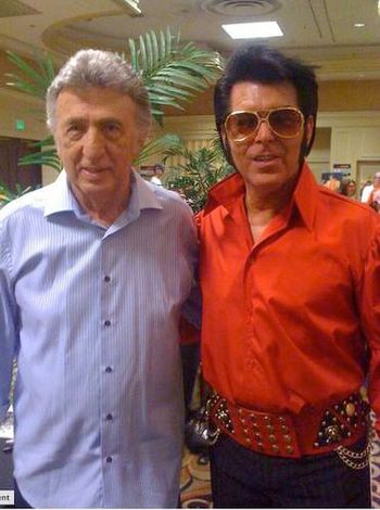 The one and only DJ Fontana. Elvis first drummer in Vegas for Elvis fest 2011
