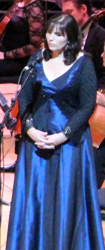 Rita Connolly, onstage, NCH, Dublin, 2014
