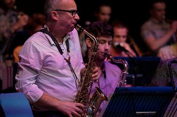 Julian with BCU Jazz Orchestra, June 2017
