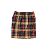Plaid Crop Top & Mini Skirt