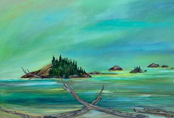 (Prints and cards available)New Wigwam Island/White Sands Beach / Lake Superior..$595.00
