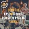 Fast Track To Pro Show Package (3 Sessions) - For Duo's or Bands (At Rehearsal Studios)