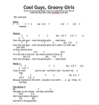 Chord Charts "GET OUT THERE!" Album