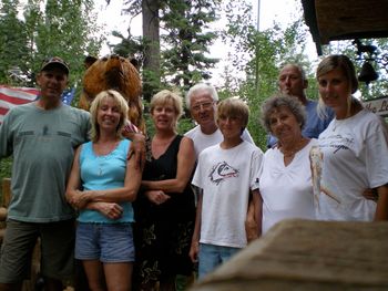 The Seiler family in McCall, Id.
