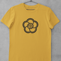 T-shirt "Polis" - gelb