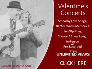 SMOOSHY LOVE SONGS       
from all the decades and heart-warming     stories draw you closer      
to the one you love. 