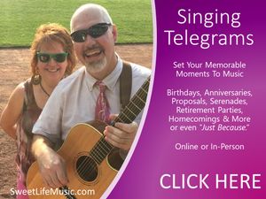 MUSIC FOR MEMORABLE MOMENTS        
Birthdays, Anniversaries, Serenades, Retirement Parties, Proposals, or "Just Because."