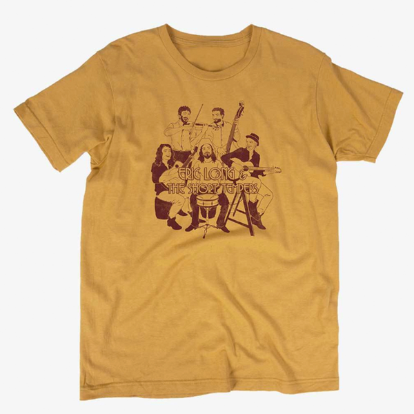 T-Shirt - 'Eric Long & The Short Tempers' - Ginger