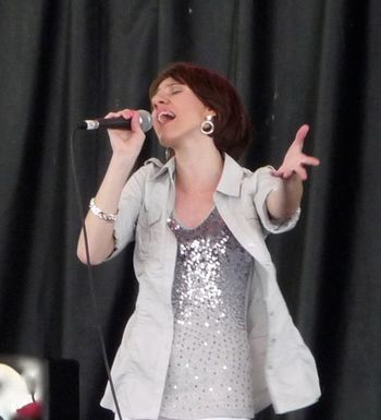 Singing at "Summerfest"
