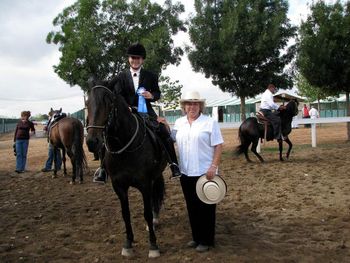 Maaike Clapham, GOLD CUP, Silver medal Equitation.
