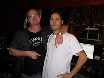 Producer Mike Puskas and Joe
