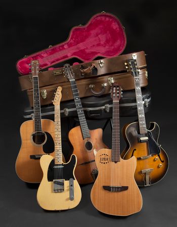 My little "family" of guitars
