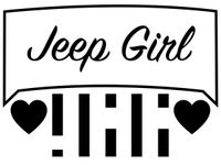 Jeep Girl Vinyl Decals