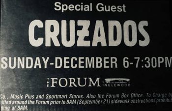 Cruzados at the Forum
