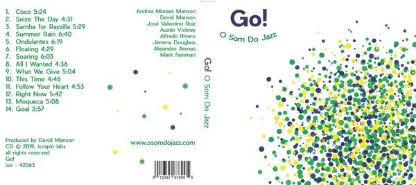 Our new CD "Go!" was released on June 2!  To hear tracks, visit CD Baby by clicking on the CD image.