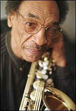 Jazz legend Sam Rivers has performed on 6 EMIT concerts over the years. His last concert at the Hickman Theater sold out.
