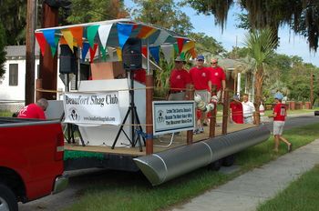 The Beaufort Shag Club wins award for "Best Representation of the 58th Water Festival Theme - The Southern Side of Summer"
