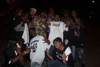 3 P pose with some of their many fans that met while on their Spring Break Tour 2005 in North Florence, South Carolina.  What's up Too Money, Lil Duke and Wayne!!!
