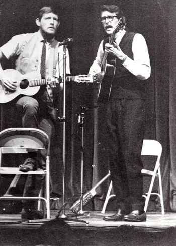 Larry Hanks & Roger Perkins in San Francisco circa 1961 or 62
