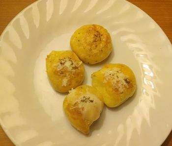 Cheddar Gougères with Parmesan and Smoked Salt
