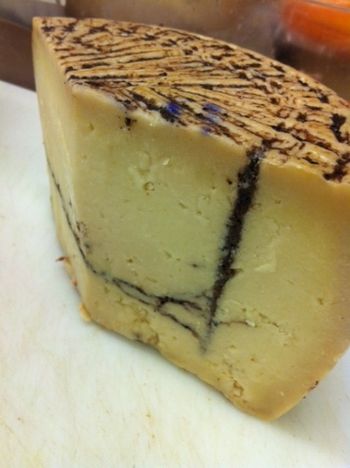 Black Truffle Cheese from Sardinia
