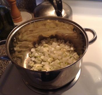 Onions in the Pan
