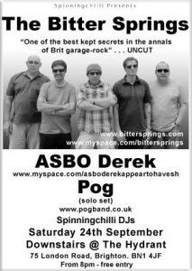 September 2011 - Brighton Hydrant with Asbo Derek and Pog
