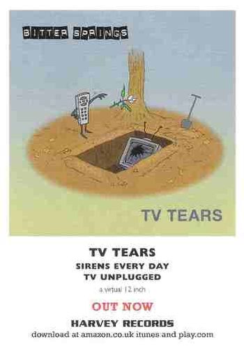 TV Tears Promotional Postcard
