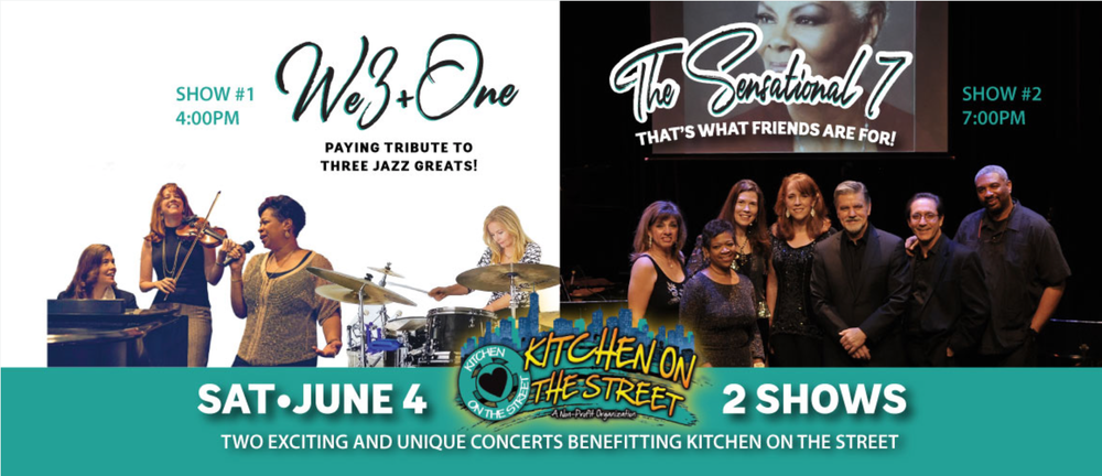 JUNE 4th - TWO UNIQUE CONCERTS in ONE SPECIAL BENEFIT EVENT