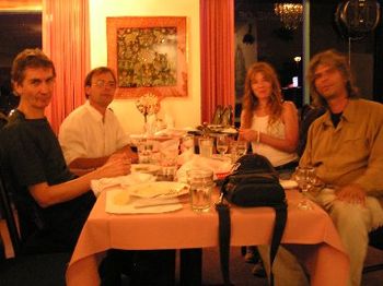 Alexander, Ralf, me and Billy in Sedona celebrating something
