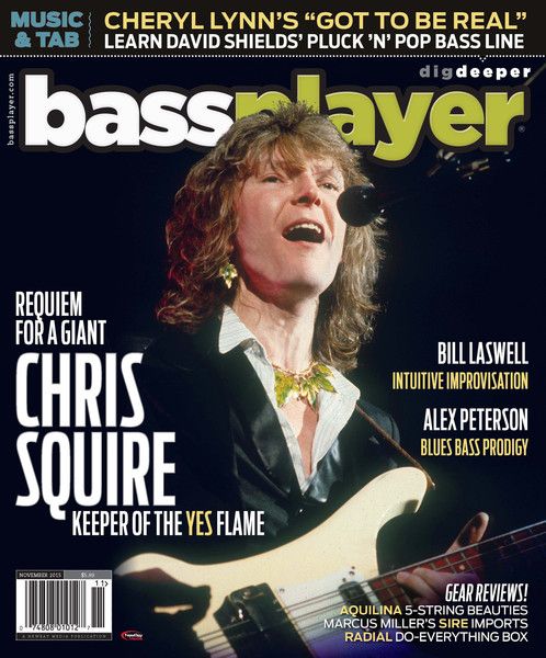 My Chris Squire cover feature for Bass Player Magazine