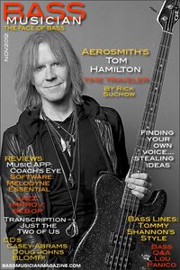 Aerosmith Tom Hamilton by Rick Suchow