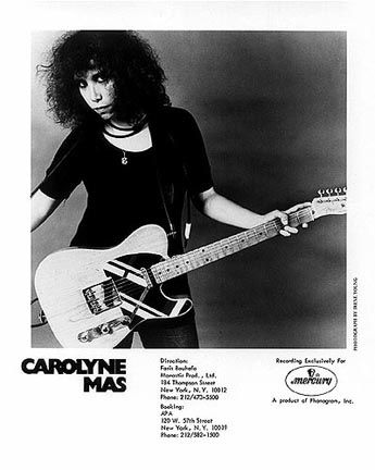 This 1980 Mercury Records promo picture was taken by Irene Young, and used in Ms. ("The New Woman Sound Hits The Charts") and US ("Girls Keep Swinging.")
