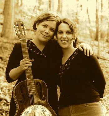 Julie Lee and Sarah Siskind of Old Black kettle ...".back in the day" ...Photo by Michael Wilson
