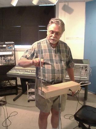 Phil, invoking the Theremin muse . . .
