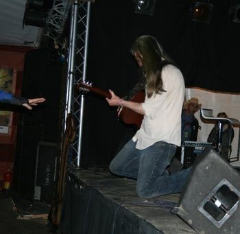 Performing at The Glastonbury Festival Bourbon Street Stage, Glastonbury, UK, 2011
