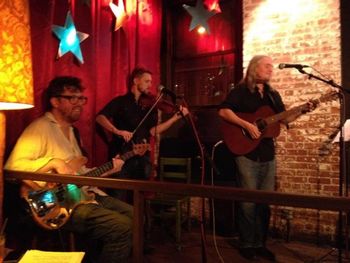 Brooklyn Americana Music Festival 2015, at Superfine with Tim Luntzel on bass and Pete Lanctot on fiddle
