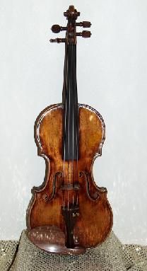 Refinished violin, May 2006
